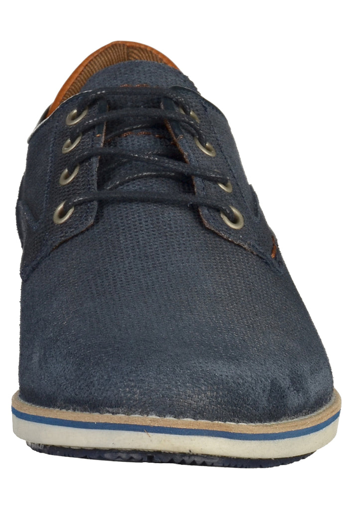 Bullboxer Halbschuhe Leder Blau - surf4shoes