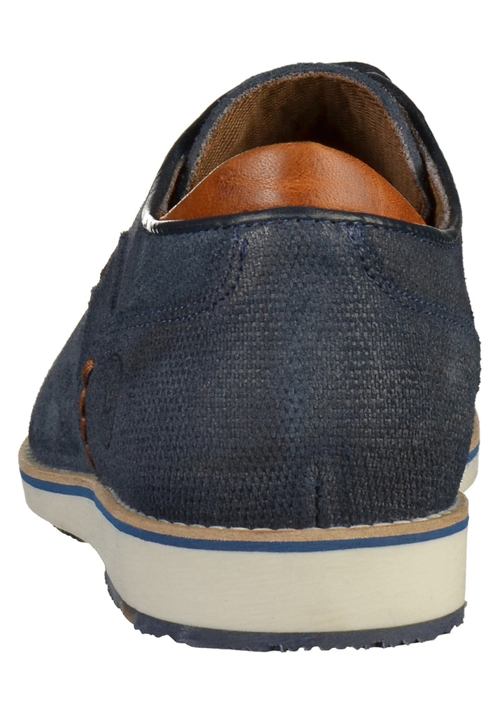 Bullboxer Halbschuhe Leder Blau - surf4shoes