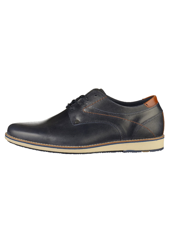Bullboxer Halbschuhe Leder Blau - surf4shoes