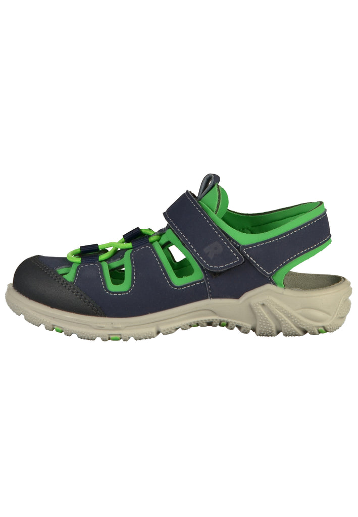Ricosta Sandalen Lederimitat Blau/Grün - surf4shoes