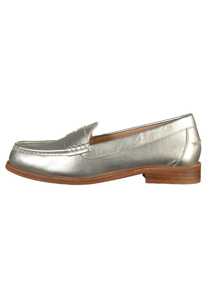 Bronx Slipper Leder Silber - surf4shoes