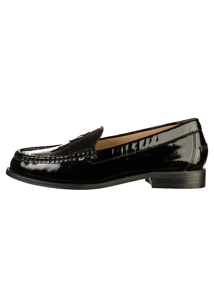 Bronx Slipper Leder Schwarz - surf4shoes