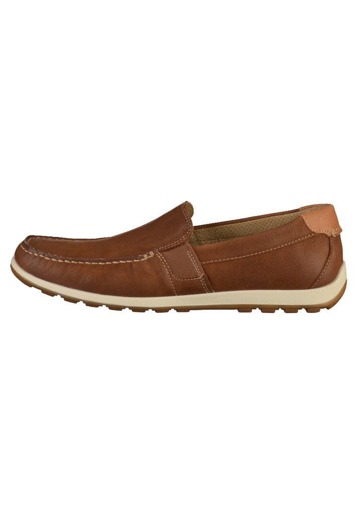 ecco Slipper Leder Braun - surf4shoes