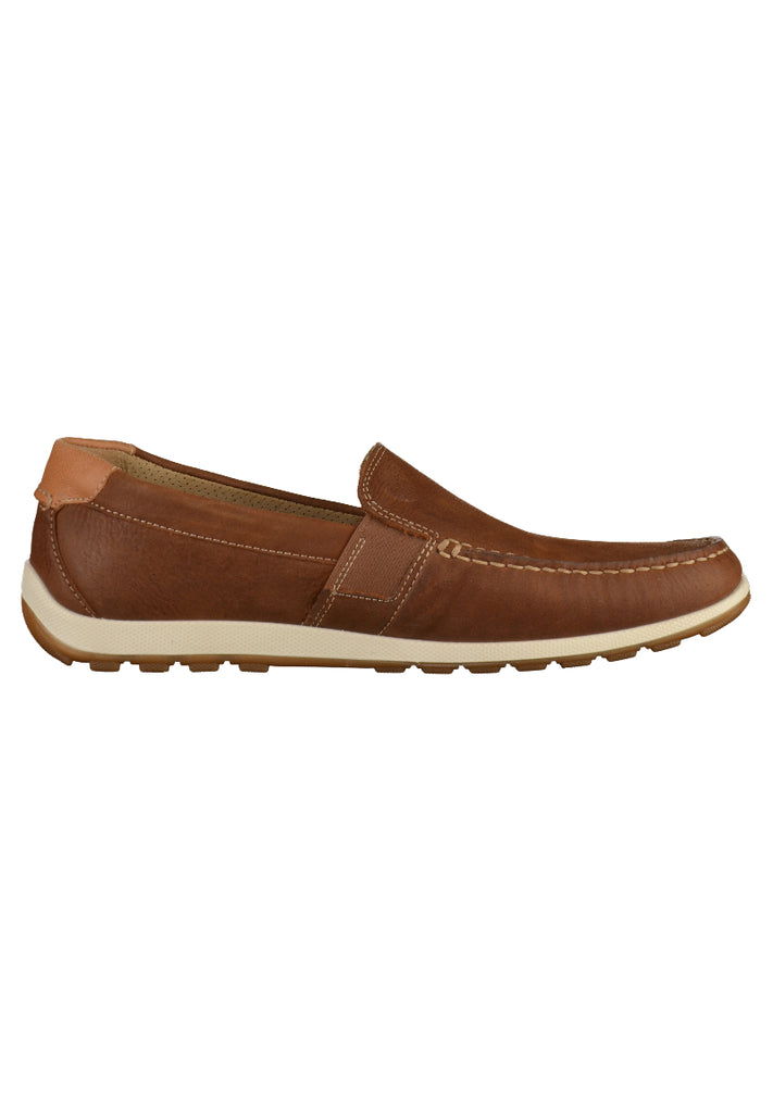 ecco Slipper Leder Braun - surf4shoes