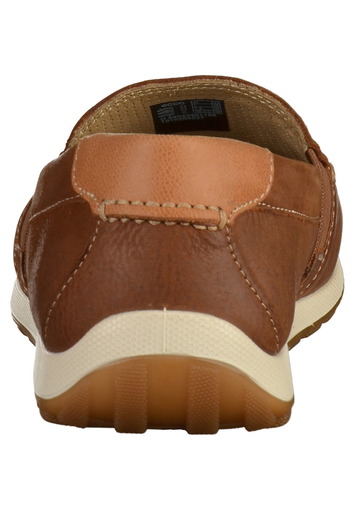 ecco Slipper Leder Braun - surf4shoes