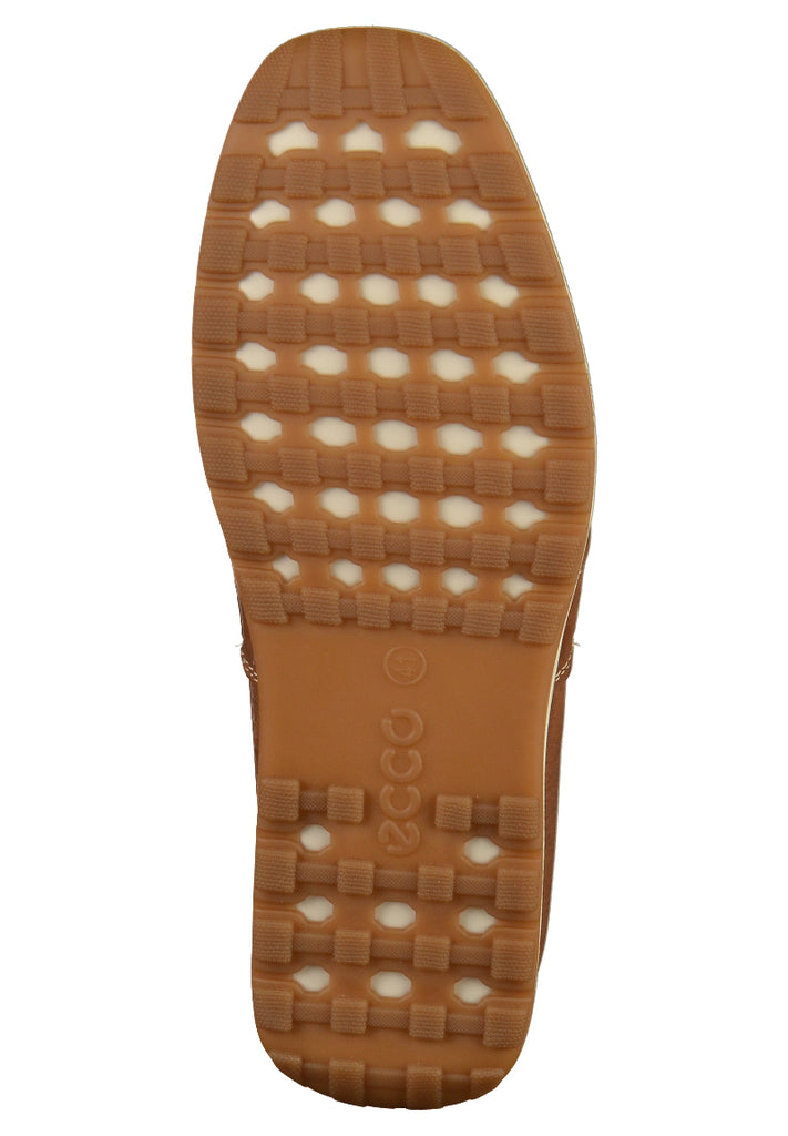 ecco Slipper Leder Braun - surf4shoes