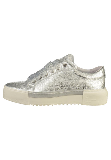Bronx Sneaker Leder Silber - surf4shoes