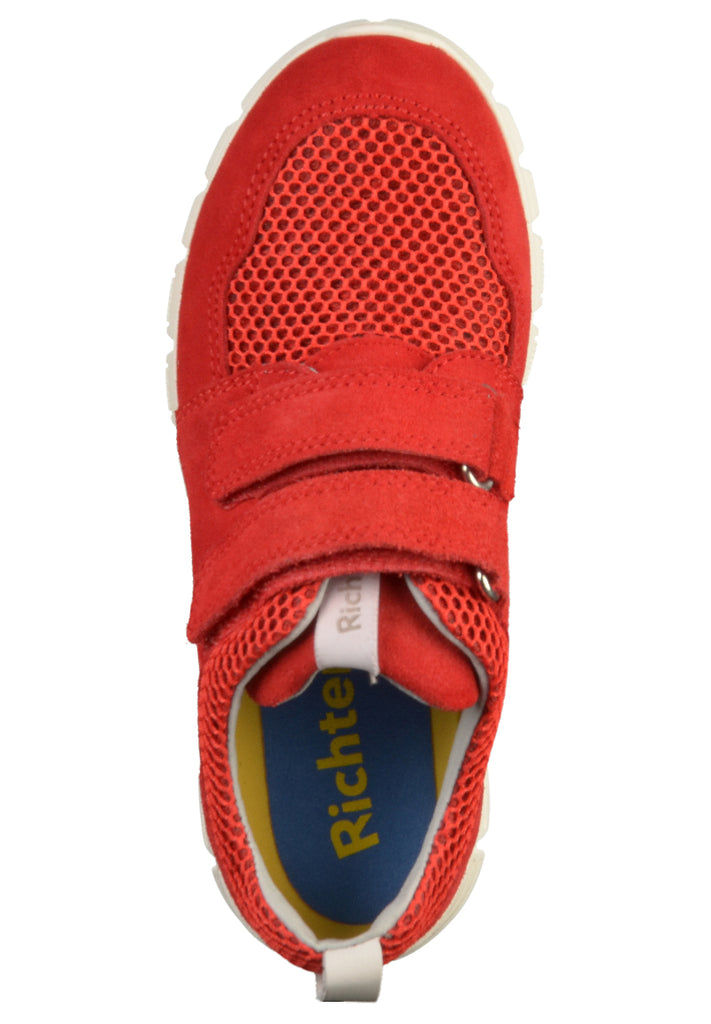 Richter Sneaker Veloursleder/Textil Rot - surf4shoes