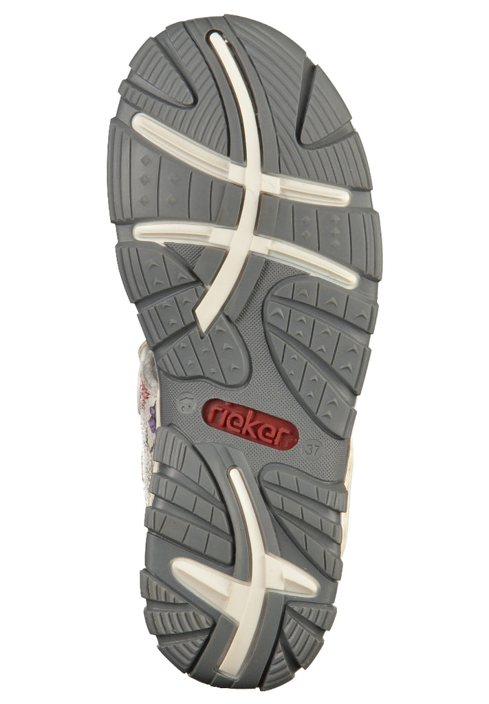 Rieker Sandalen Lederimitat Multi - surf4shoes
