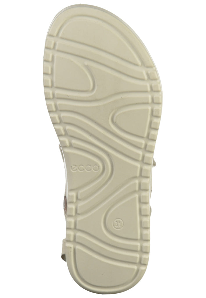 ecco Sandalen Leder Weiß - surf4shoes