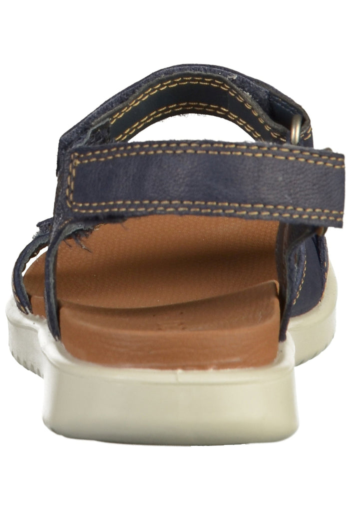 ecco Sandalen Leder Dunkelblau - surf4shoes
