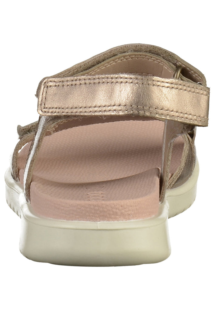 ecco Sandalen Leder Gold - surf4shoes