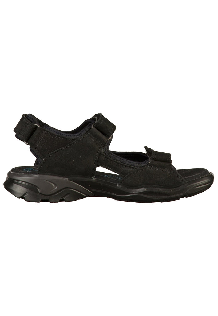 ecco Sandalen Leder/Textil Schwarz - surf4shoes