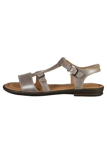 Ricosta Sandalen Leder Taupe - surf4shoes
