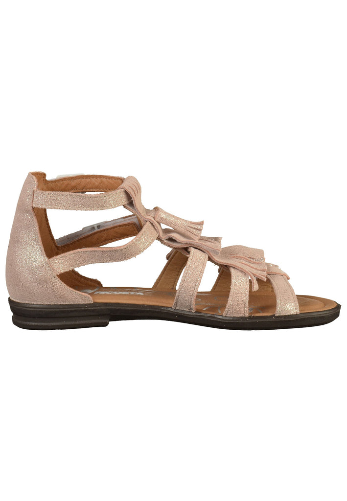 Ricosta Sandalen Leder Nude - surf4shoes