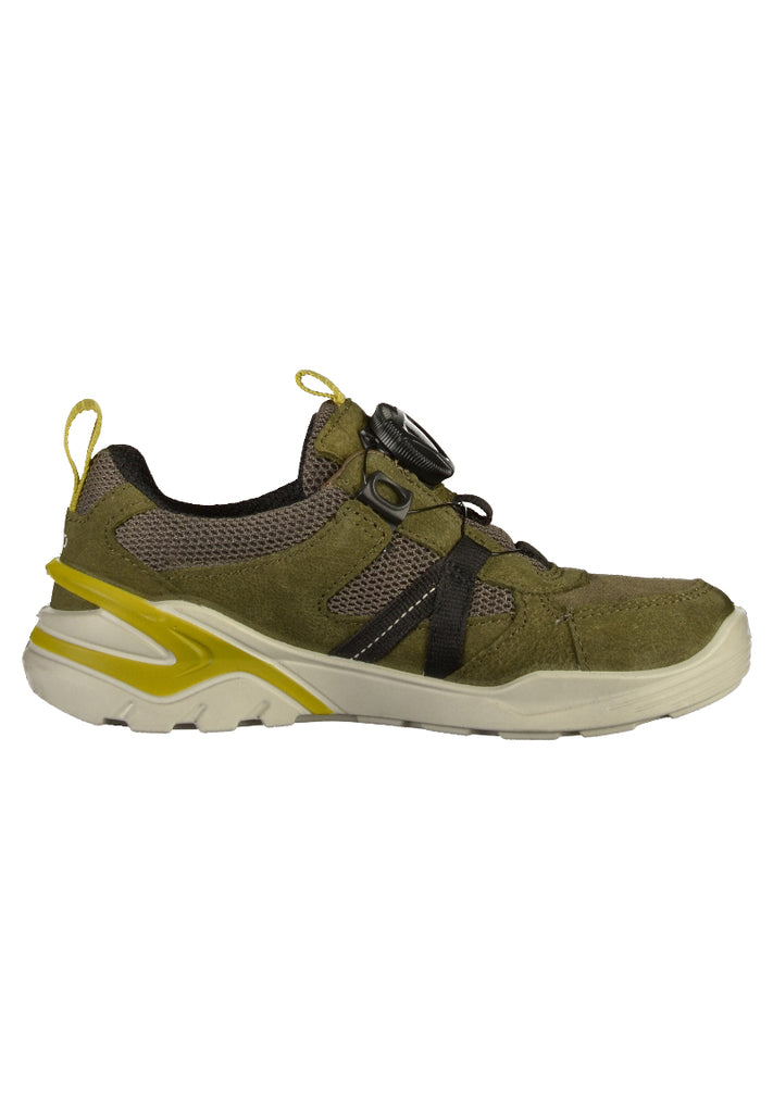 ecco Halbschuhe Leder/Mesh Oliv - surf4shoes