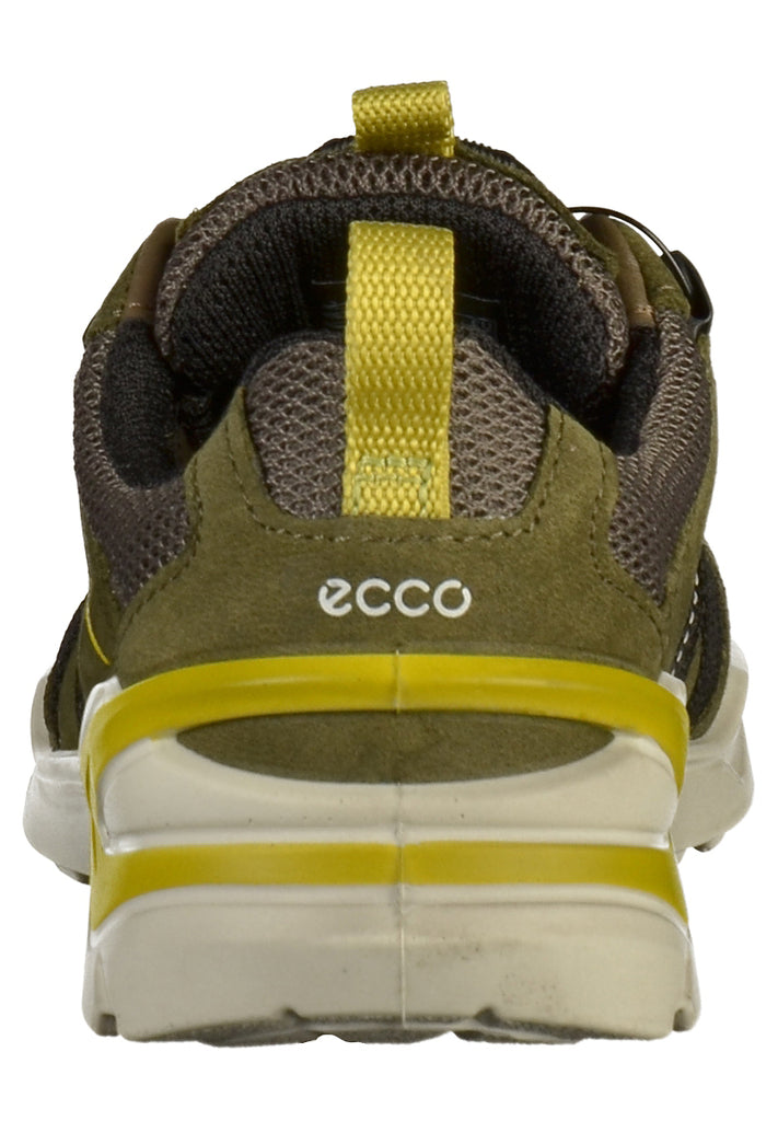 ecco Halbschuhe Leder/Mesh Oliv - surf4shoes