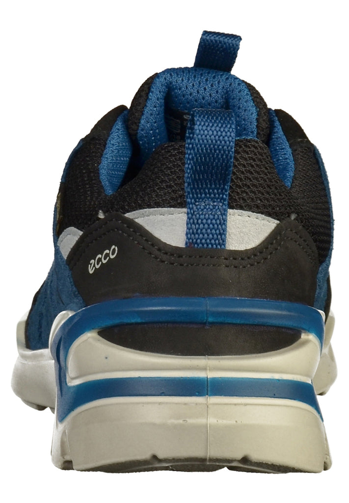 ecco Halbschuhe Leder/Textil Schwarz - surf4shoes