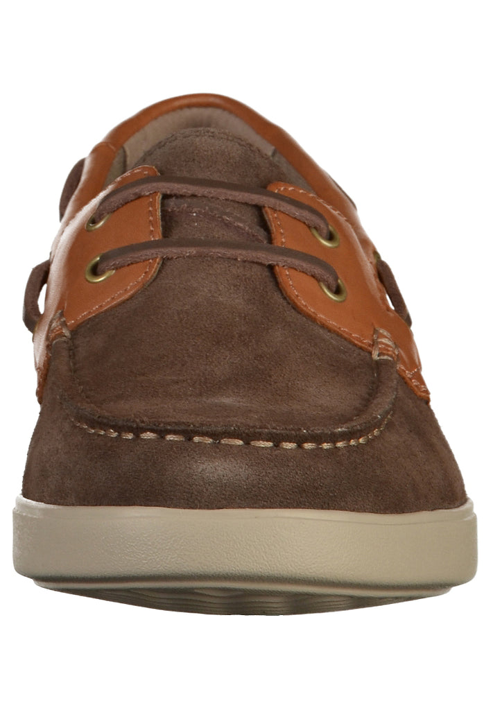 Geox Halbschuhe Nubukleder Dunkelbraun - surf4shoes