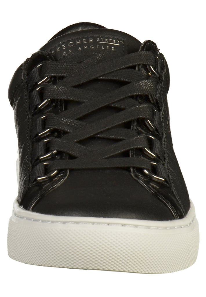 Skechers Sneaker Leder Schwarz - surf4shoes