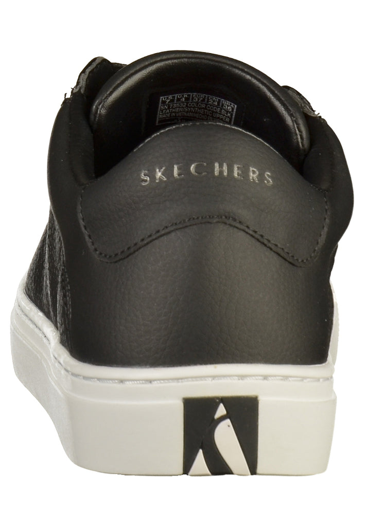 Skechers Sneaker Leder Schwarz - surf4shoes