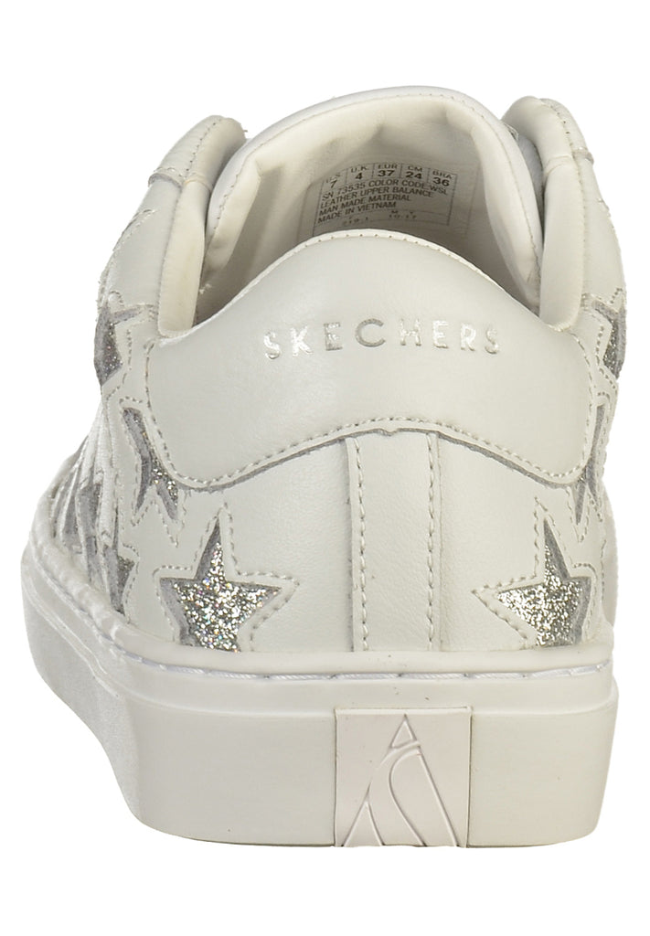 Skechers Sneaker Leder Weiß - surf4shoes