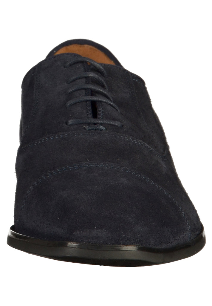 Geox Businessschuhe Leder Navy - surf4shoes