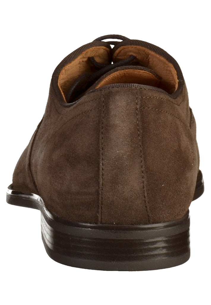 Geox Businessschuhe Veloursleder Chocolate - surf4shoes