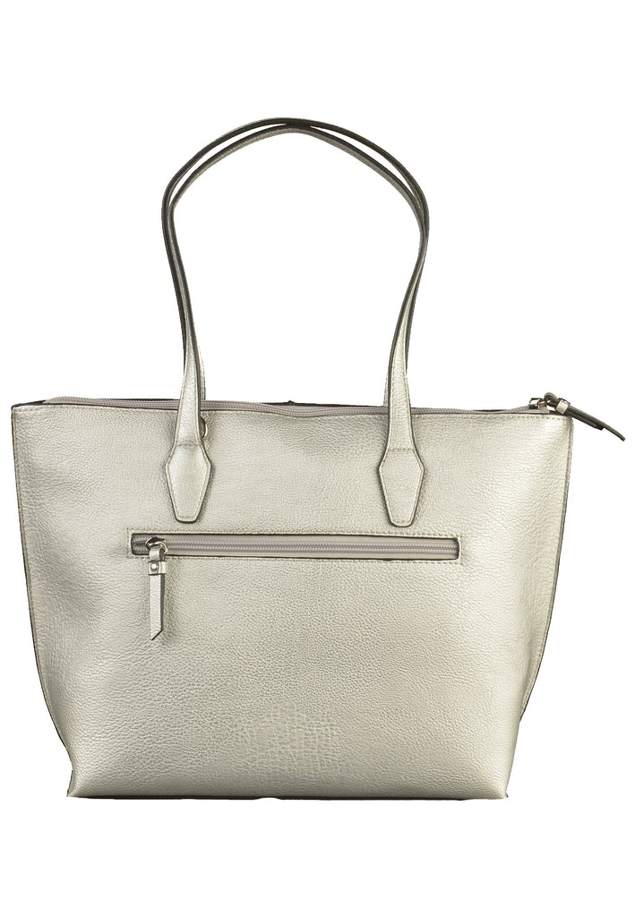 Gabor Taschen Lederimitat Silber - surf4shoes