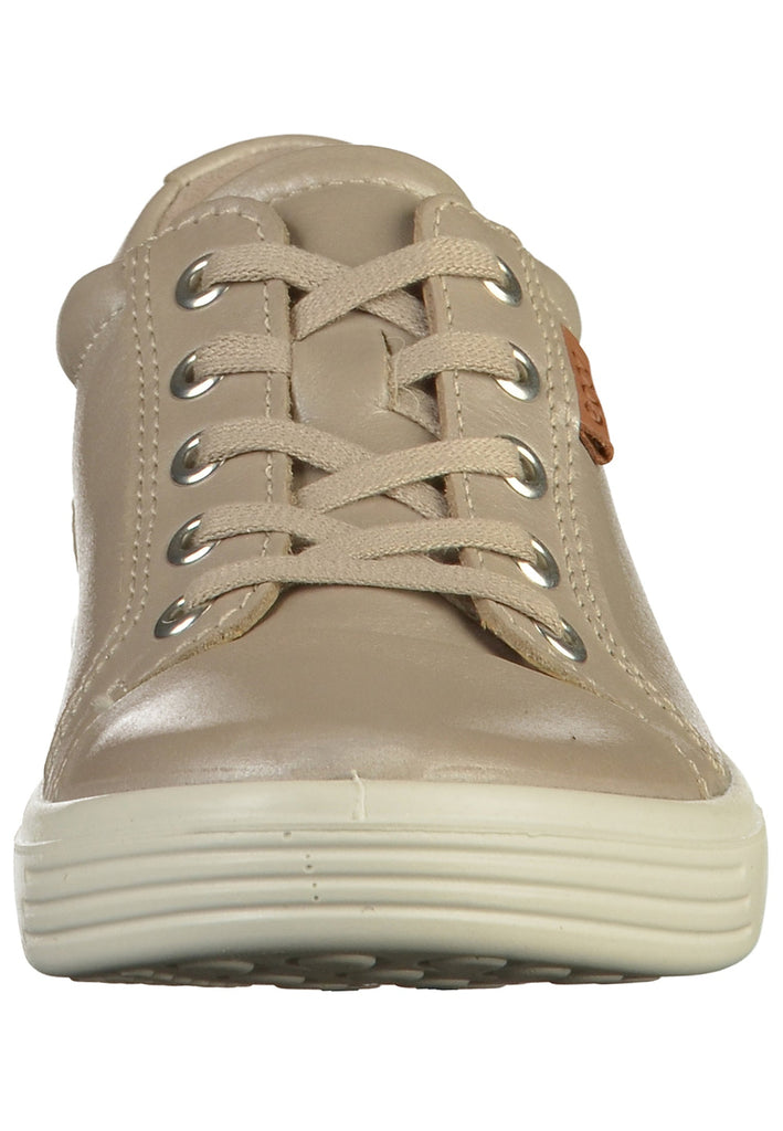ecco Sneaker Leder Grau - surf4shoes