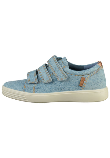 ecco Halbschuhe Leder Hellblau - surf4shoes