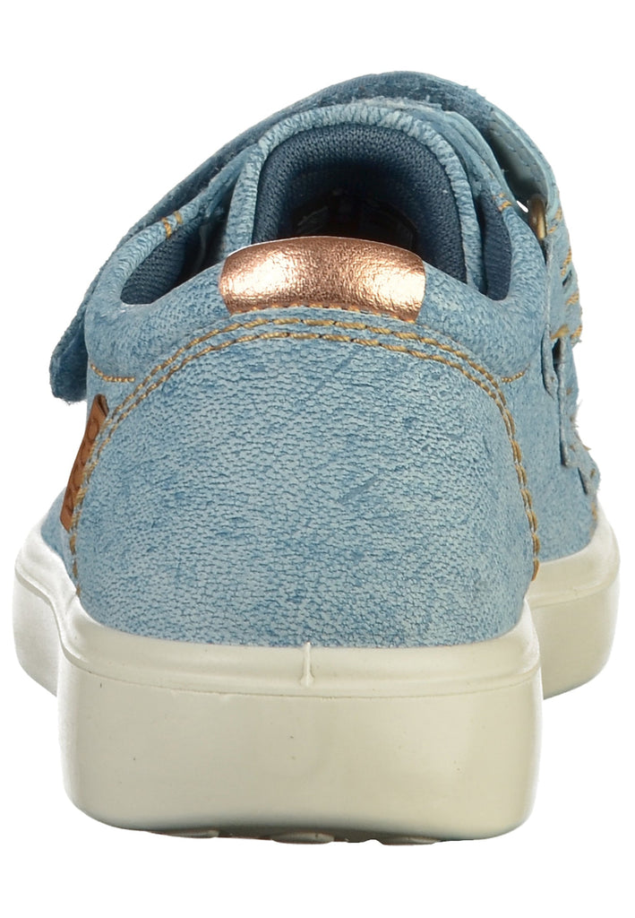 ecco Halbschuhe Leder Hellblau - surf4shoes