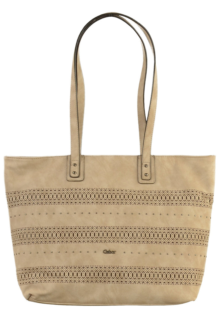 Gabor Taschen Lederimitat Beige - surf4shoes