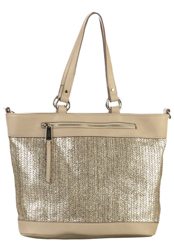 Gabor Taschen Lederimitat Taupe - surf4shoes