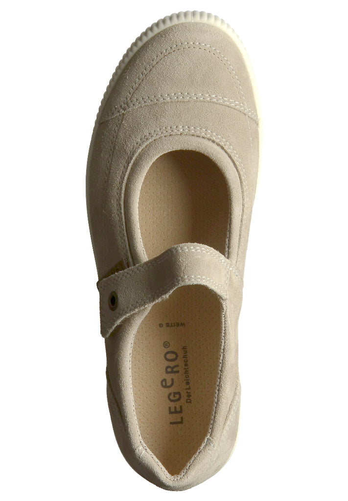 Legero Ballerinas Veloursleder Grau - surf4shoes