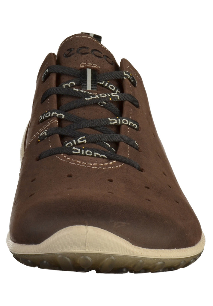 ecco Sneaker Leder Braun - surf4shoes