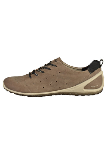 ecco Sneaker Leder Grau - surf4shoes