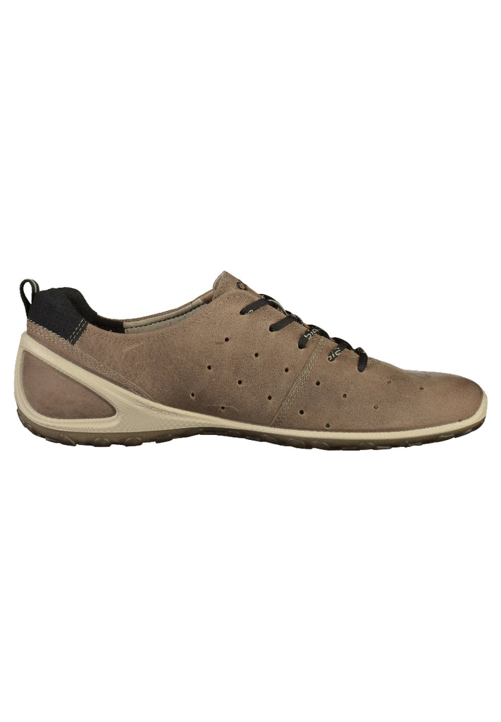 ecco Sneaker Leder Grau - surf4shoes