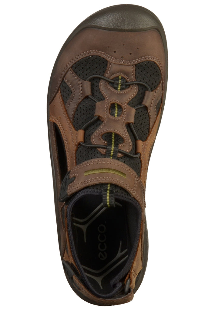 ecco Sandalen Leder/Textil Coffee - surf4shoes