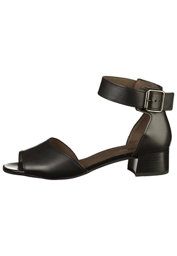 Gabor Sandalen Leder Schwarz - surf4shoes