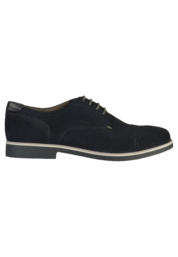 Geox Halbschuhe Veloursleder Navy - surf4shoes