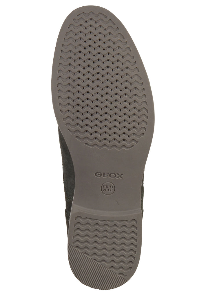 Geox Halbschuhe Veloursleder Dunkelgrau - surf4shoes