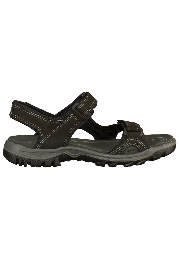 ecco Sandalen Leder Schwarz - surf4shoes