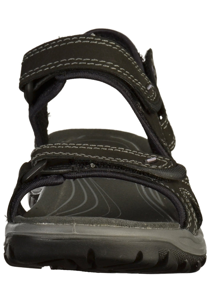 ecco Sandalen Leder Schwarz - surf4shoes