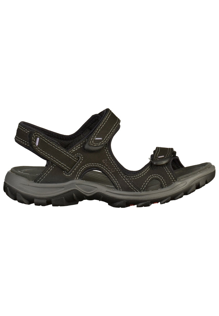 ecco Sandalen Leder Schwarz - surf4shoes