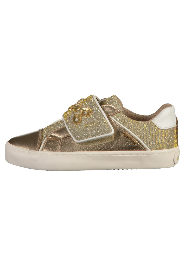 Geox Sneaker Lederimitat Gold - surf4shoes