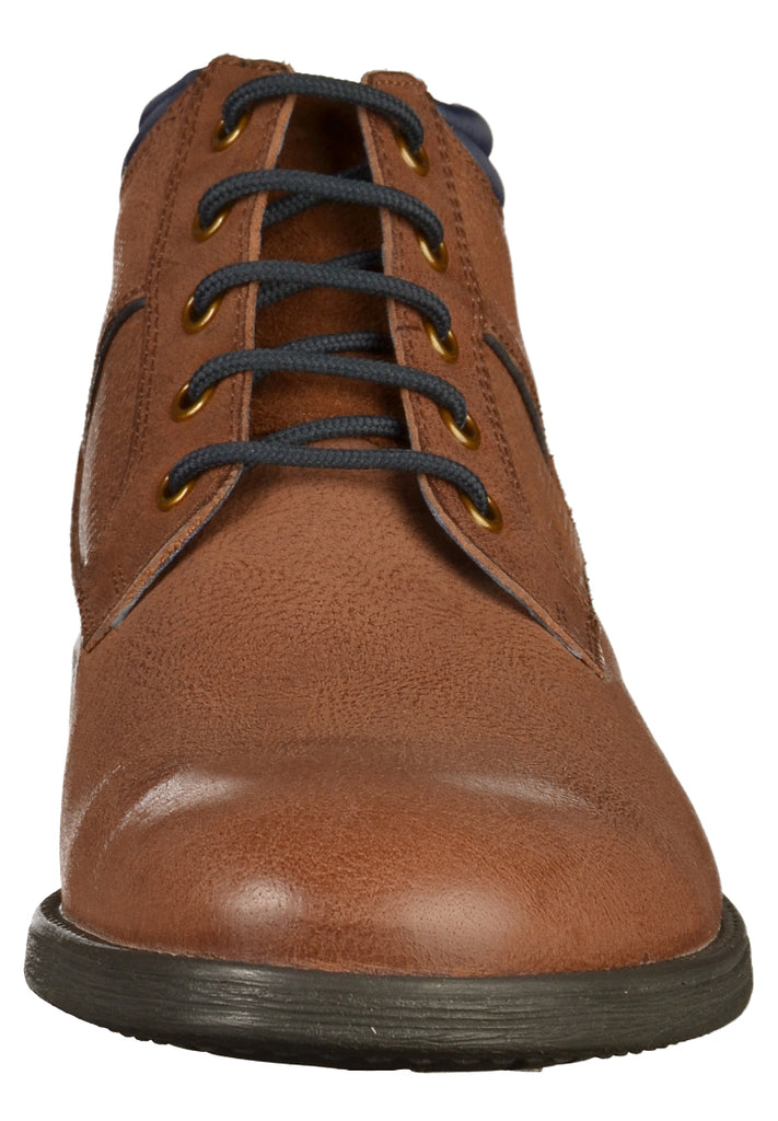 Geox Halbschuhe Leder Cognac - surf4shoes