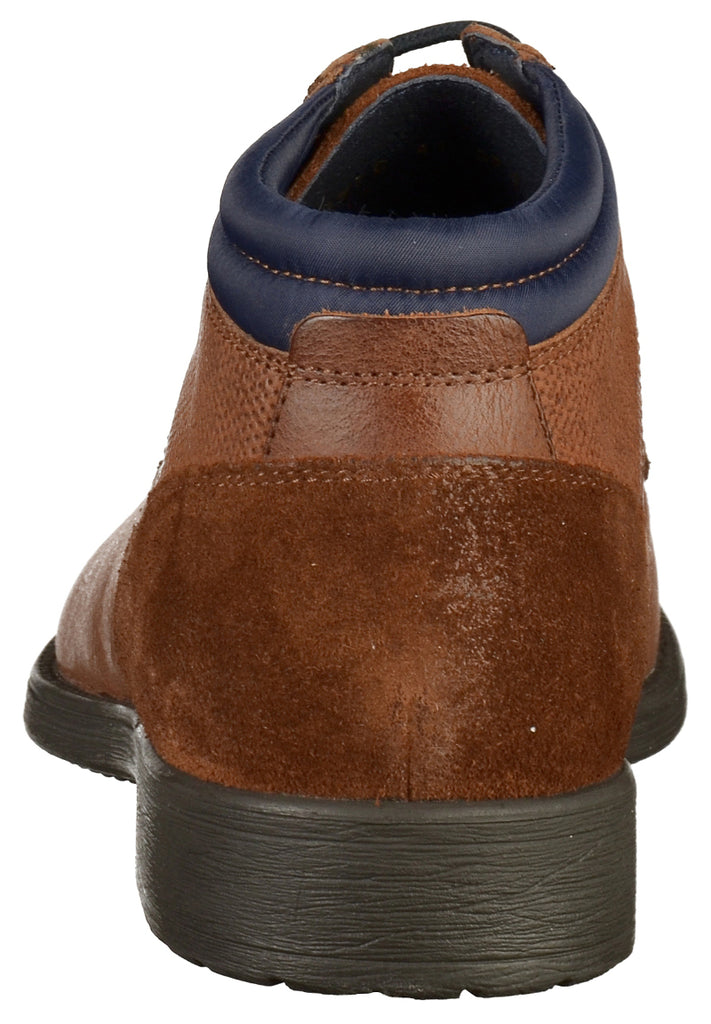 Geox Halbschuhe Leder Cognac - surf4shoes