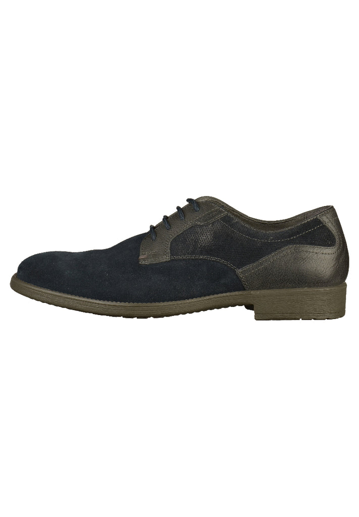 Geox Halbschuhe Veloursleder Navy - surf4shoes