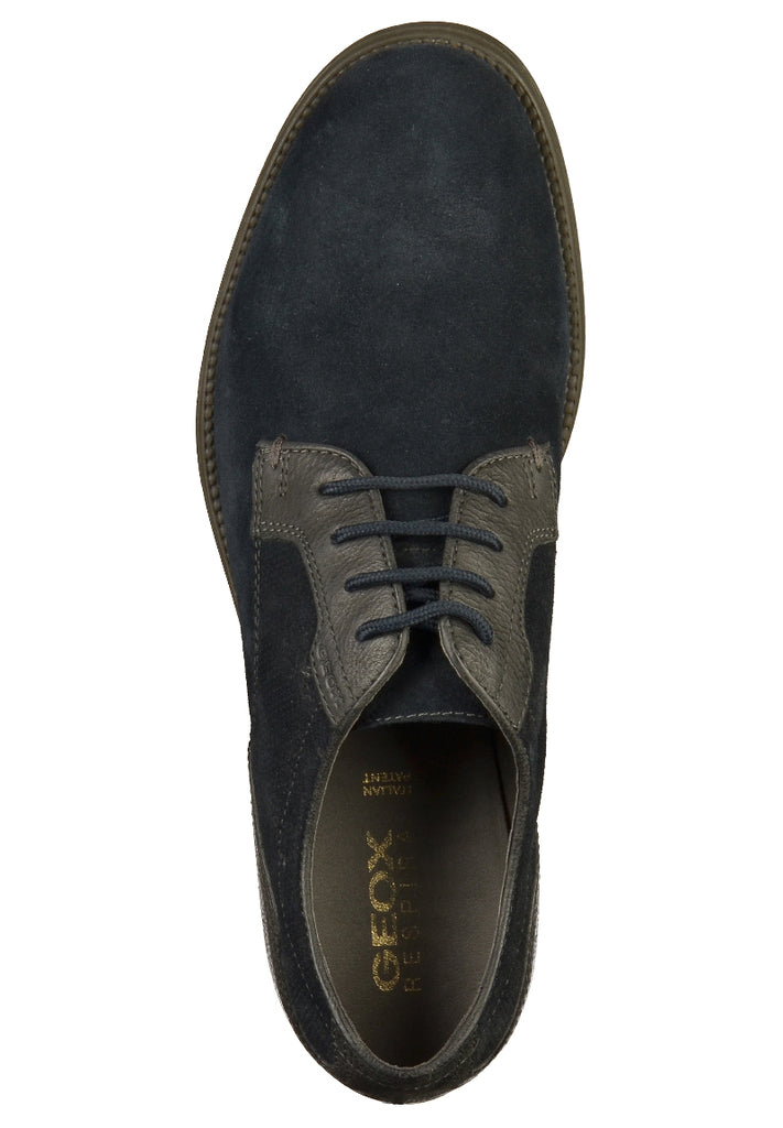 Geox Halbschuhe Veloursleder Navy - surf4shoes